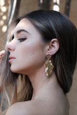 Montaine Earrings - Gold - SAINT DELILAH