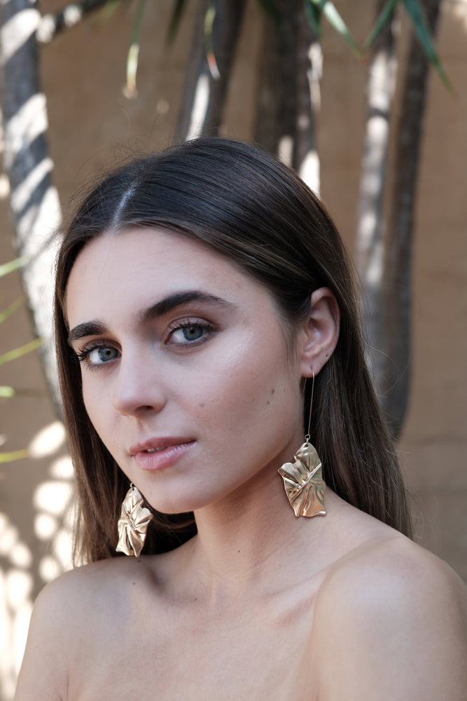 Montaigu Earrings - Gold - SAINT DELILAH