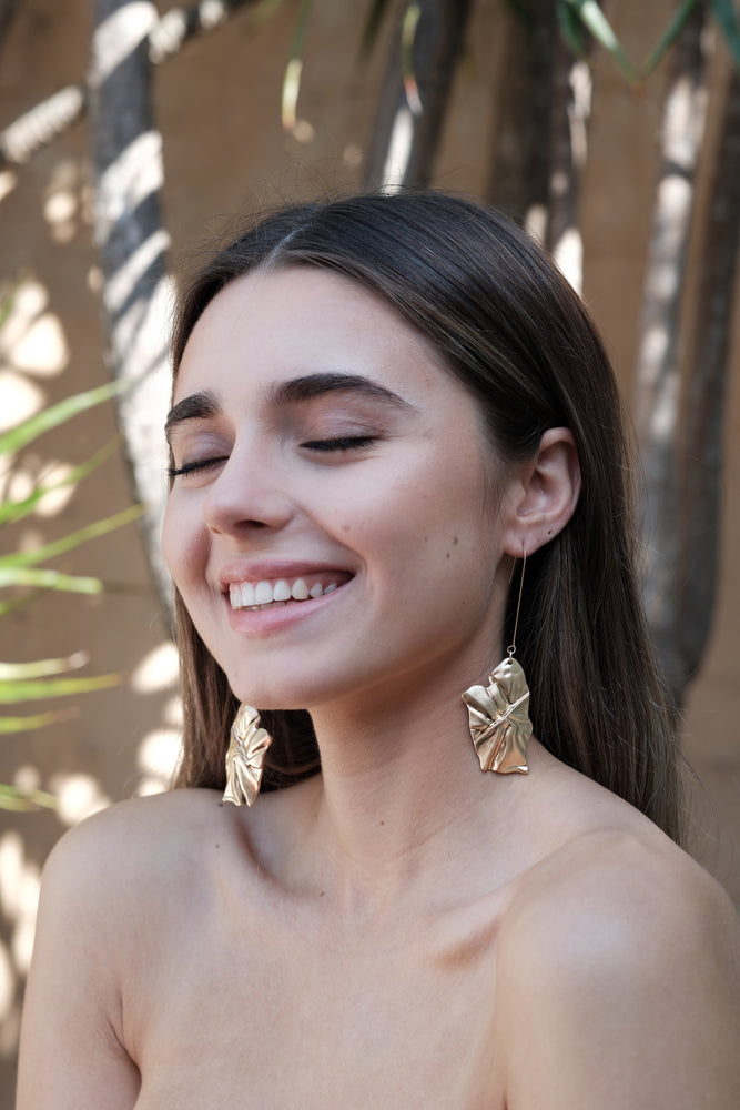 Montaigu Earrings - Gold - SAINT DELILAH