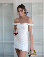 Poppy Dress - White - SAINT DELILAH