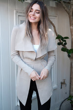 Lissette Cardigan - Beige - SAINT DELILAH