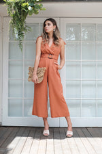 Cerrise Jumpsuit - Rust