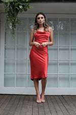 Dahlia Dress - Red - SAINT DELILAH