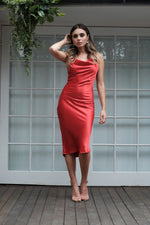 Dahlia Dress - Red - SAINT DELILAH